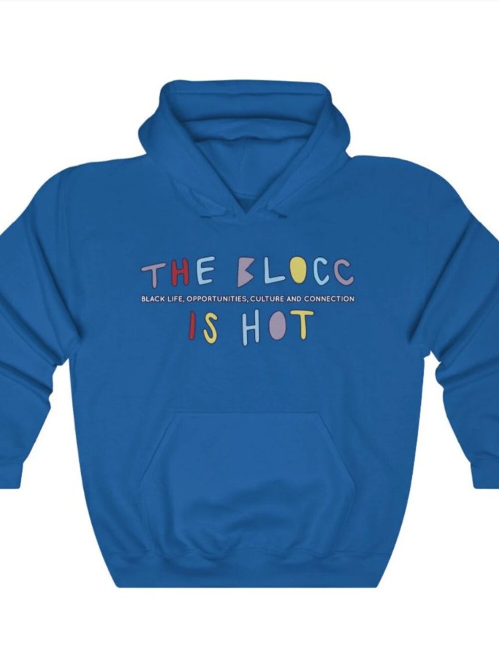 Insecure Blue Hoodie